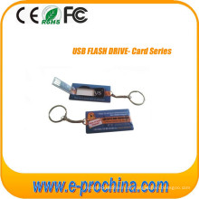 Slim Kreditkarte USB Flash Drive mit Vollfarbdruck für Freesample